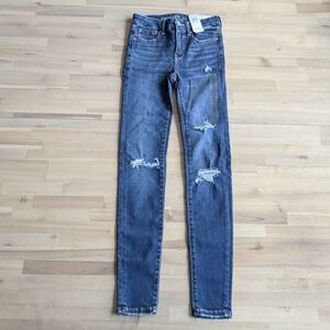 American Eagle High-Rise Luxe Stretch Jegging 00 24W Reg NWT